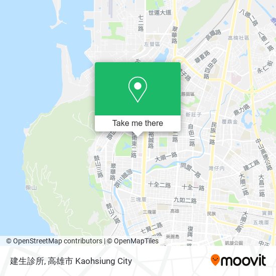 建生診所 map