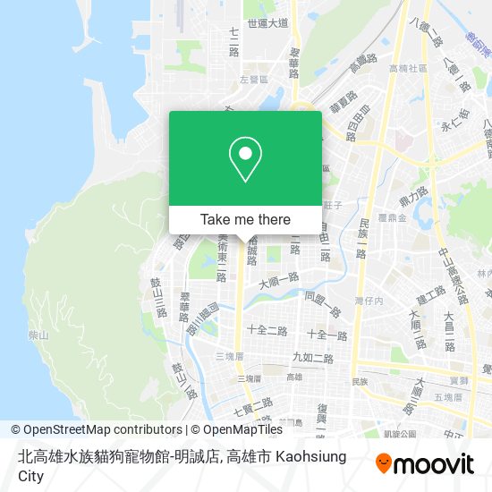 北高雄水族貓狗寵物館-明誠店 map