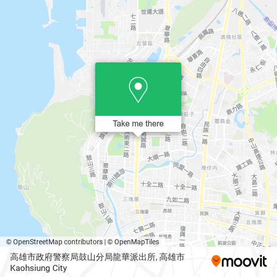 高雄市政府警察局鼓山分局龍華派出所 map