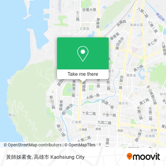 黃師姊素食 map