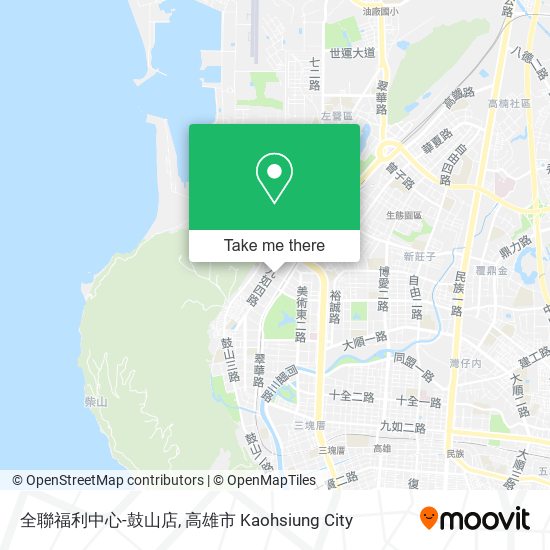 全聯福利中心-鼓山店 map