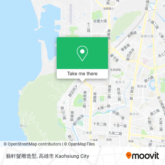 藝軒髮雕造型 map