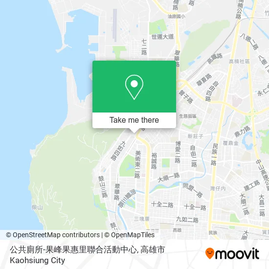 公共廁所-果峰果惠里聯合活動中心 map
