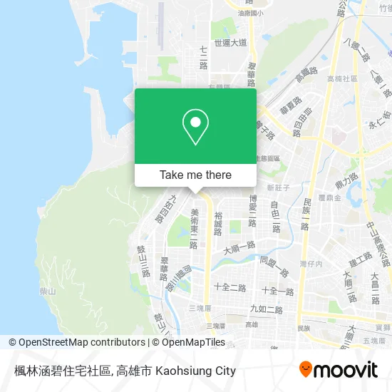 楓林涵碧住宅社區地圖