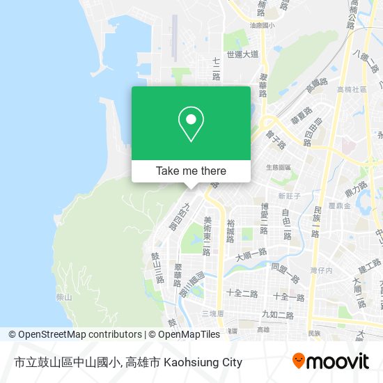 市立鼓山區中山國小 map