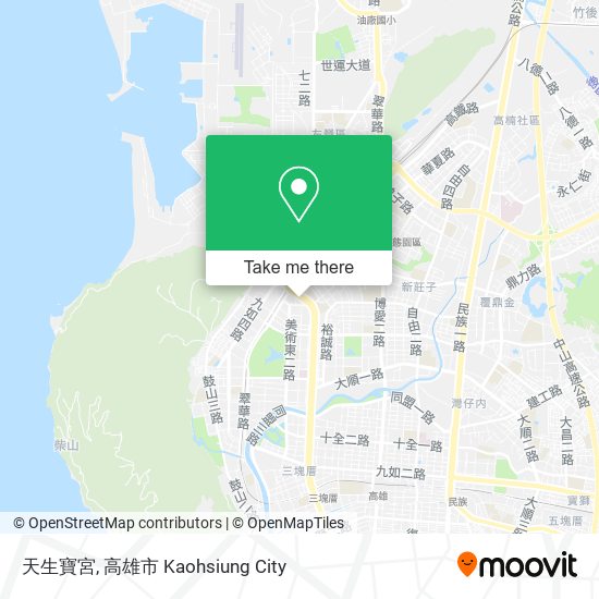 天生寶宮地圖