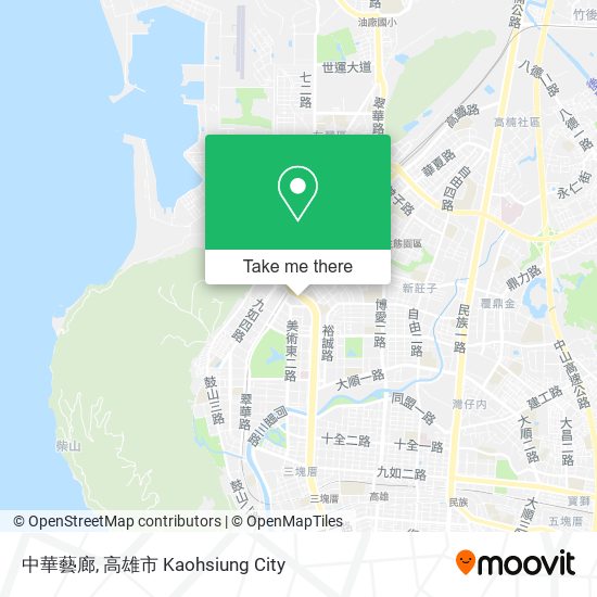 中華藝廊地圖