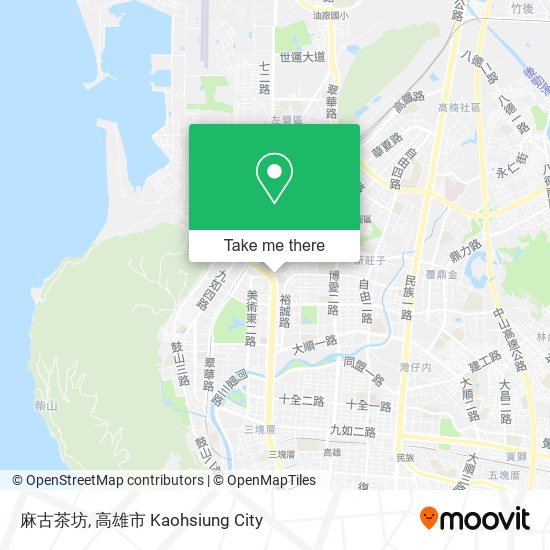 麻古茶坊 map