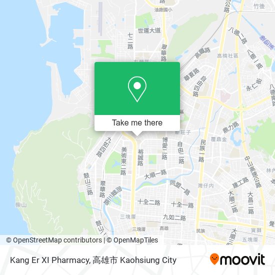 Kang Er XI Pharmacy map