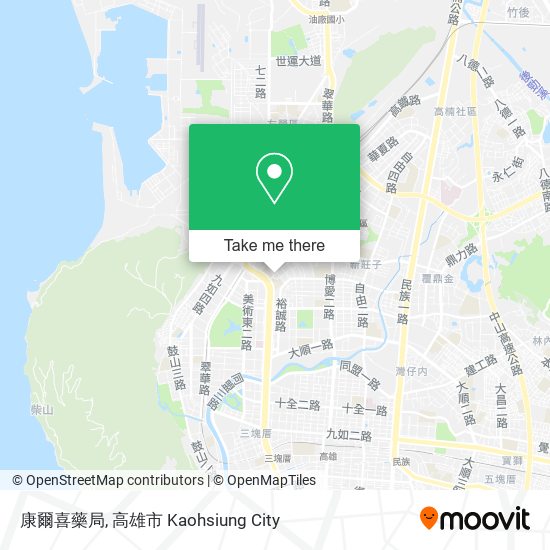 康爾喜藥局 map