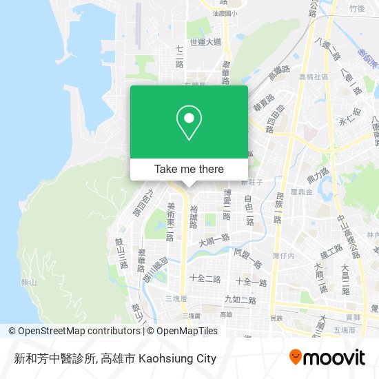 新和芳中醫診所 map