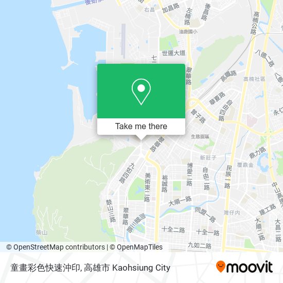 童畫彩色快速沖印 map