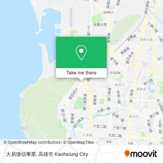 大易徵信事業 map