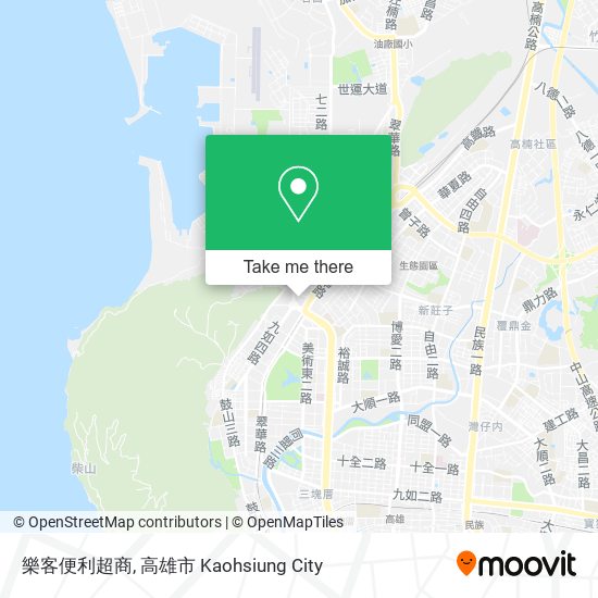 樂客便利超商 map