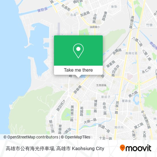 高雄市公有海光停車場 map