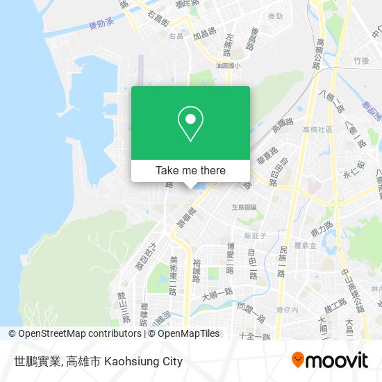 世鵬實業 map