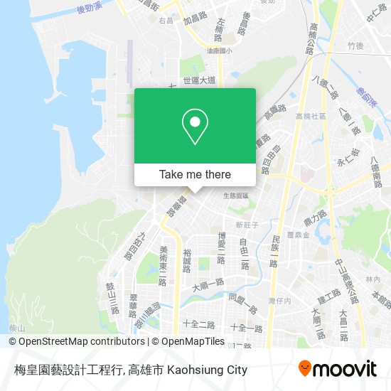 梅皇園藝設計工程行 map
