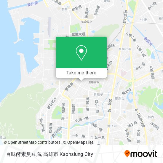 百味酵素臭豆腐 map