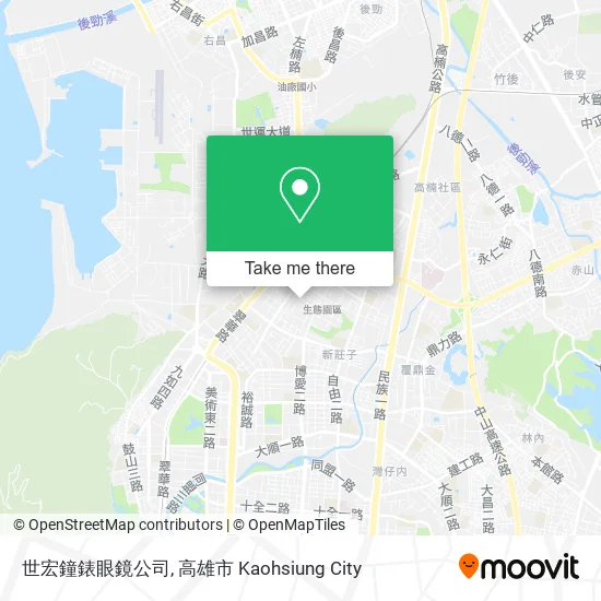 世宏鐘錶眼鏡公司 map