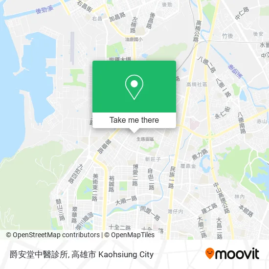 爵安堂中醫診所 map