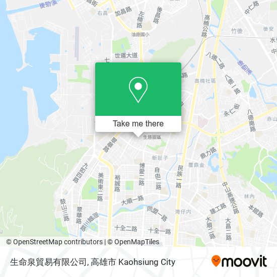 生命泉貿易有限公司 map