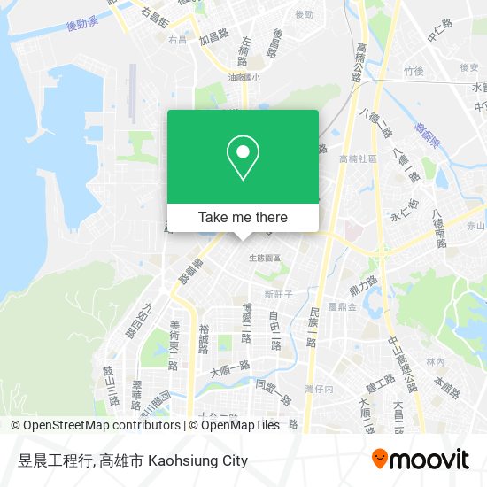 昱晨工程行 map