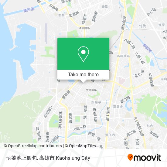 悟饕池上飯包 map