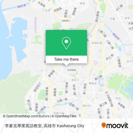 李麥克專業英語教室 map