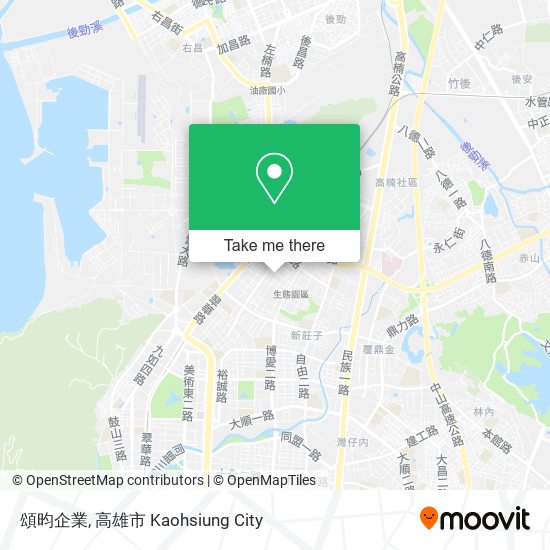 頌昀企業 map