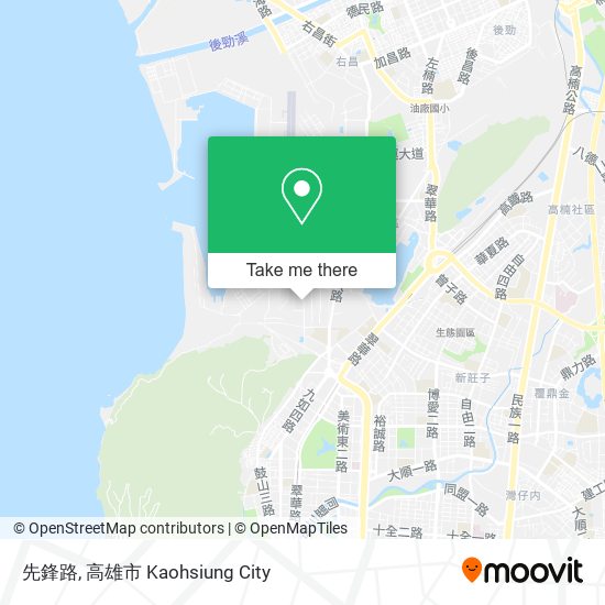 先鋒路 map