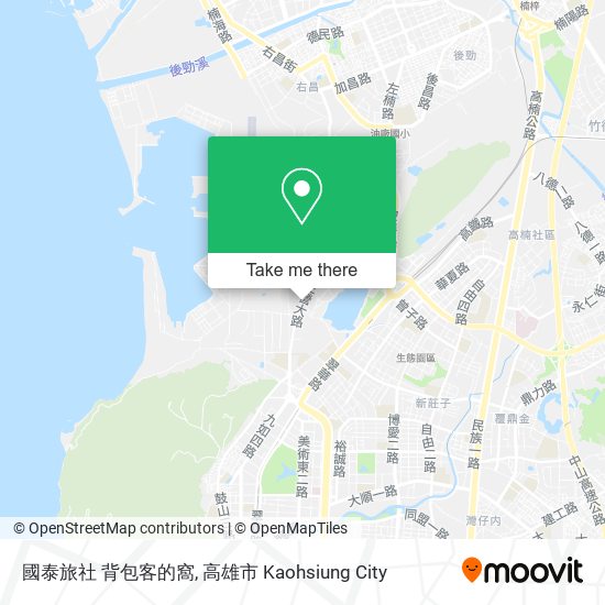 國泰旅社 背包客的窩 map