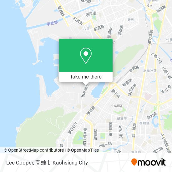Lee Cooper map