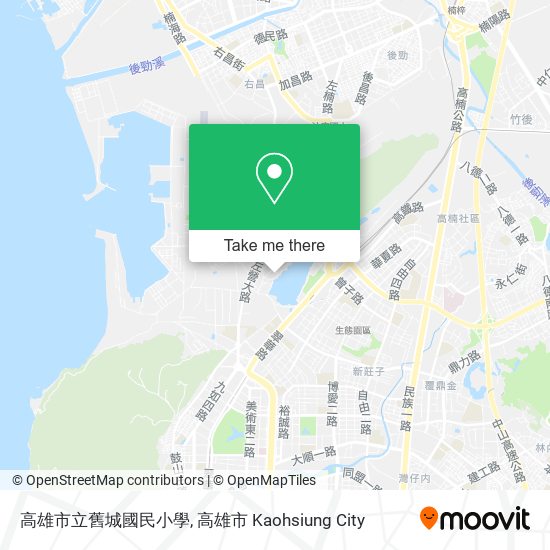 高雄市立舊城國民小學 map