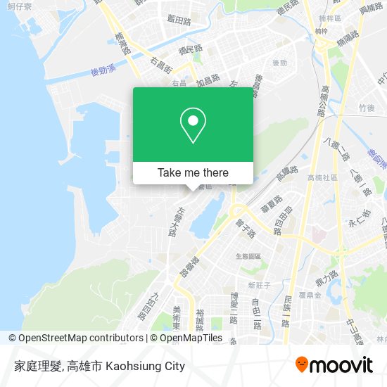 家庭理髮 map