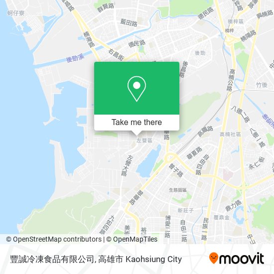 豐誠冷凍食品有限公司 map