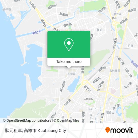 狀元租車 map