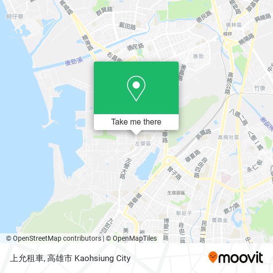 上允租車 map