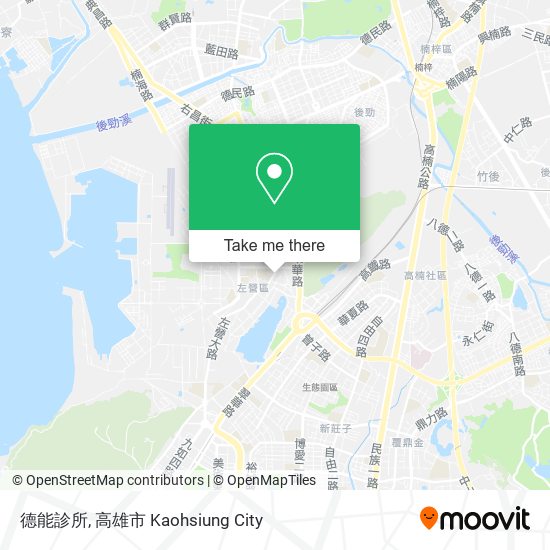 德能診所 map