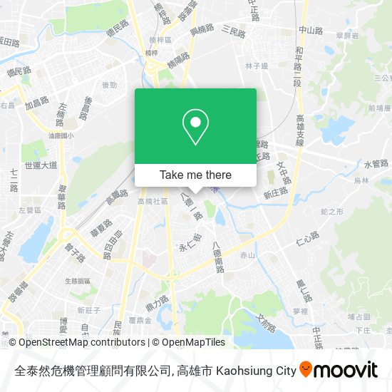 全泰然危機管理顧問有限公司 map