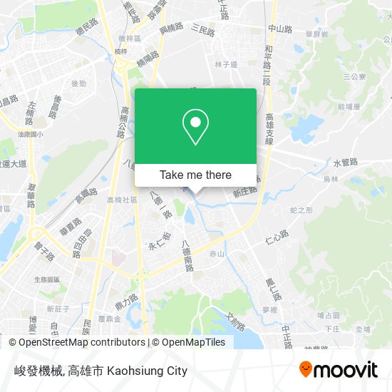 峻發機械 map