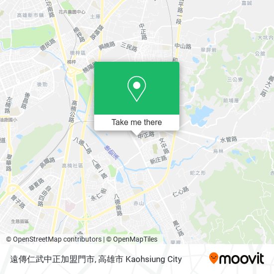 遠傳仁武中正加盟門市地圖