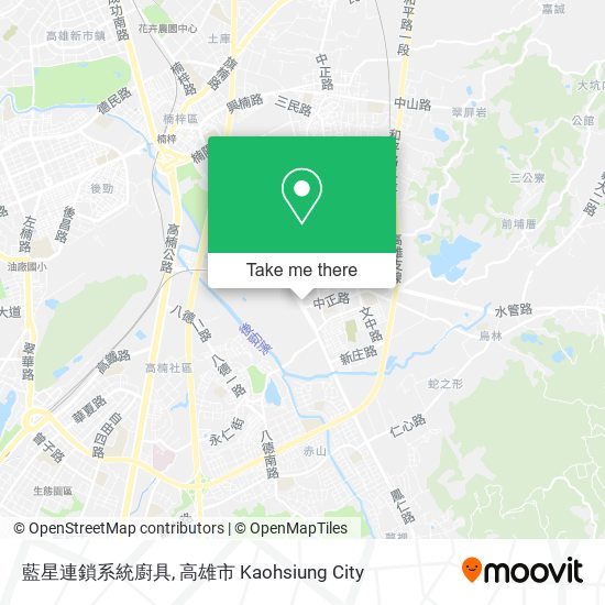 藍星連鎖系統廚具 map