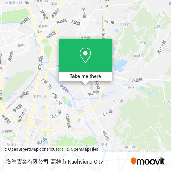 衡準實業有限公司 map