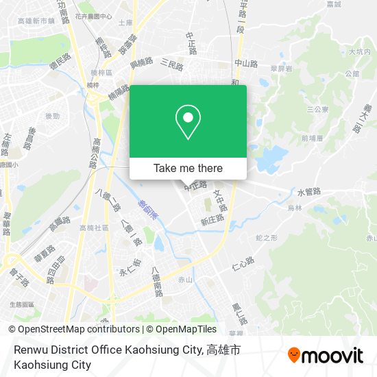 Renwu District Office Kaohsiung City地圖