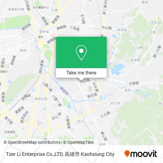 Tzer Li Enterprise Co.,LTD map