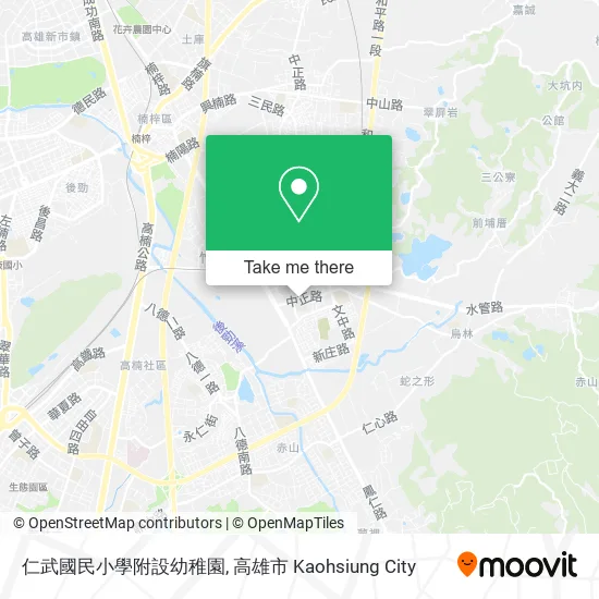 仁武國民小學附設幼稚園地圖