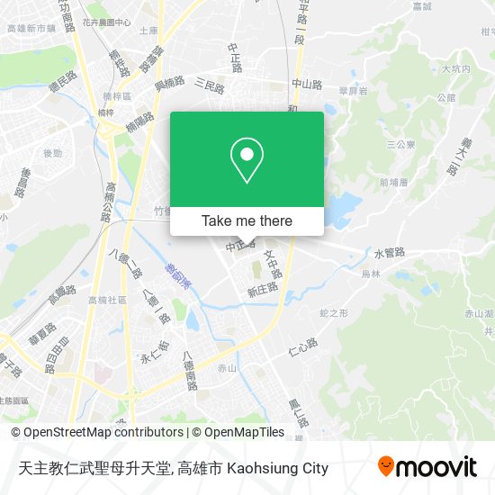 天主教仁武聖母升天堂地圖