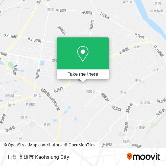 王海 map