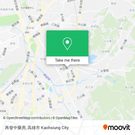 再發中藥房 map