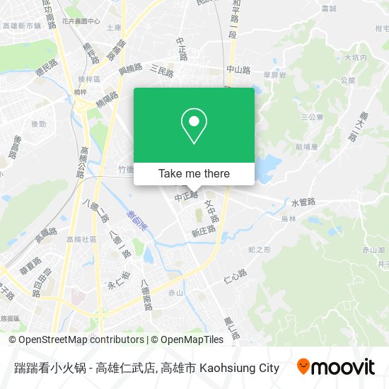 踹踹看小火锅 - 高雄仁武店 map